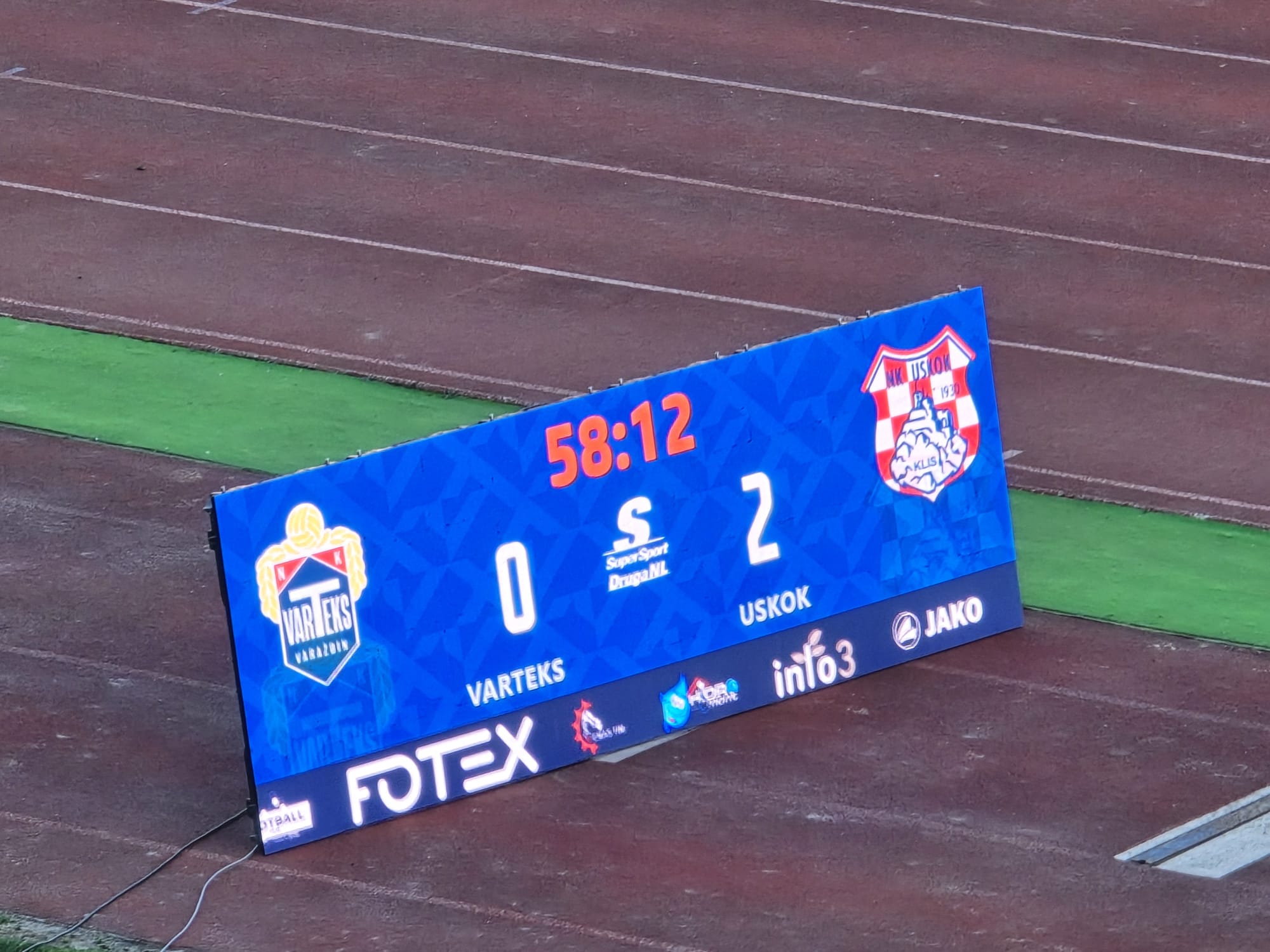 Varaždin: Varteks-Uskok 1:3